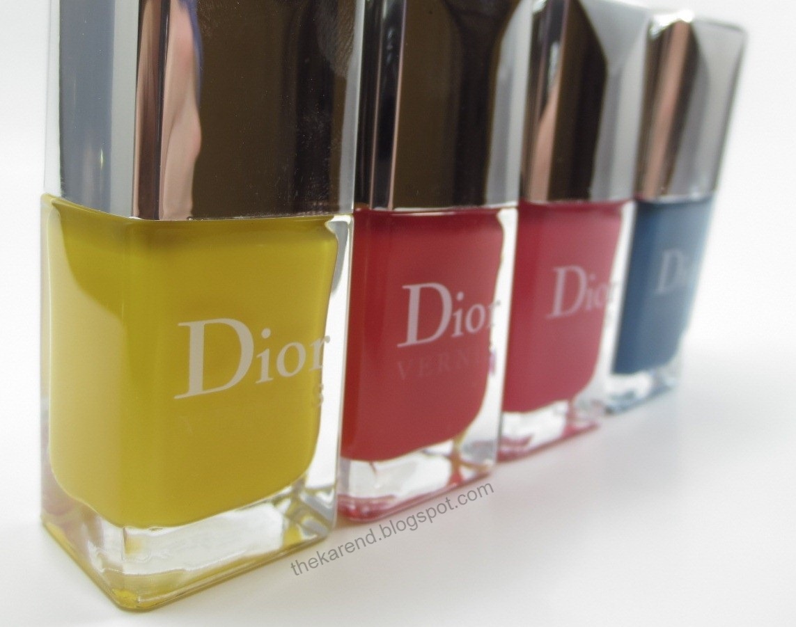 Dior Cosmo & Lagoon nail vernis review and swatches