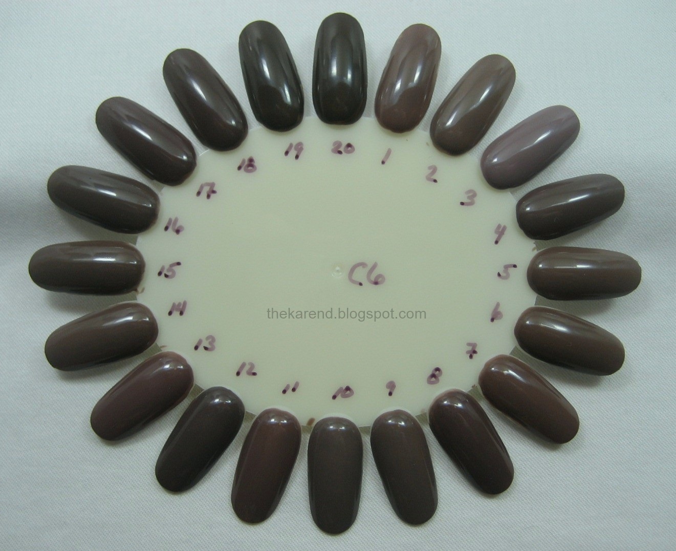 Wheels B6, C6, D6, and and and Bloglovin\' | Brown | E6: Taupe Frazzle Aniploish Cremes